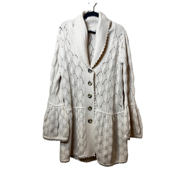 Diane Von Furstenberg Wool Joelle Cardigan Size M - Picture 1 of 5